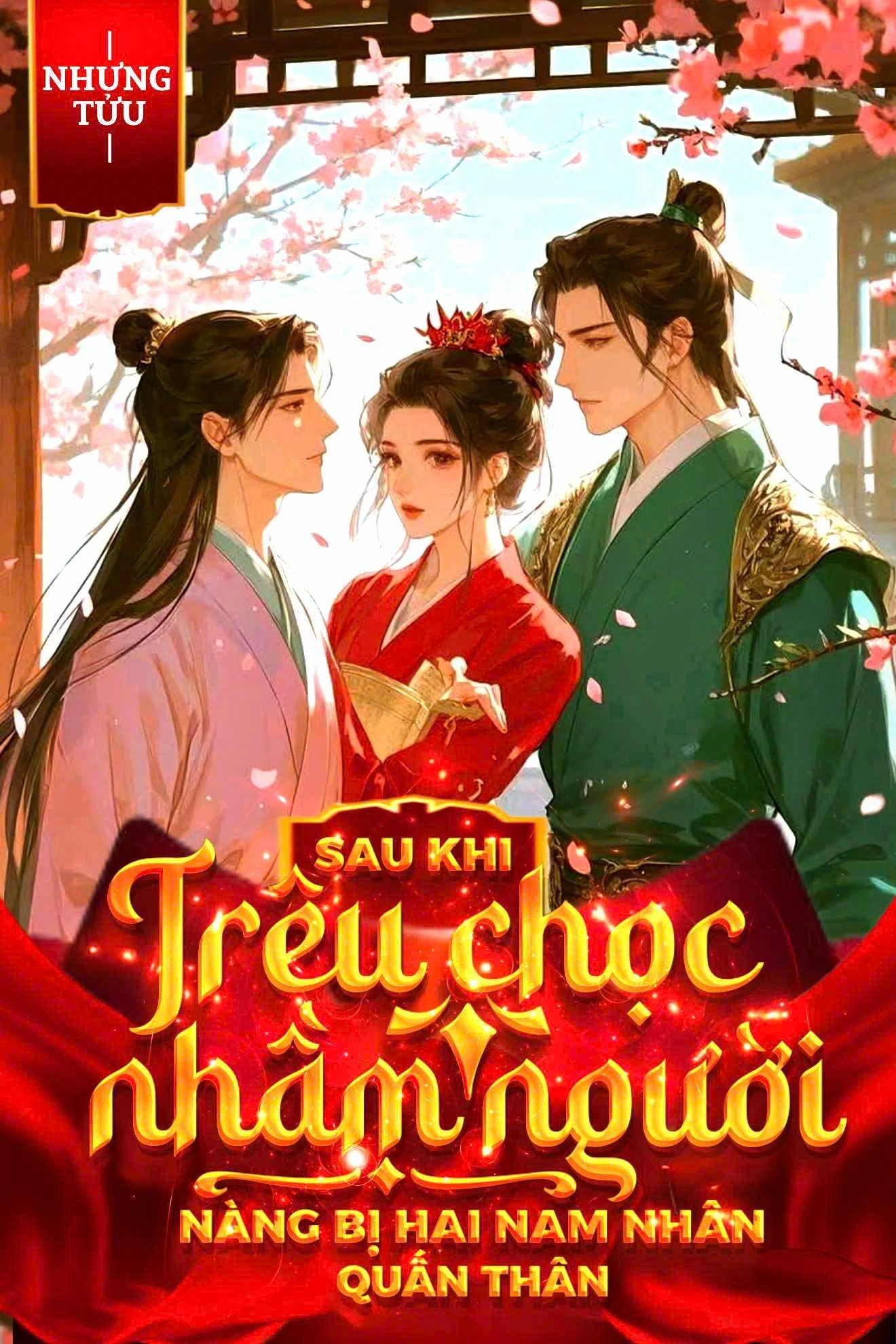 Bìa truyện Sau Khi Trêu Chọc Nhầm Người Nàng Bị Hai Nam Nhân Quấn Thân