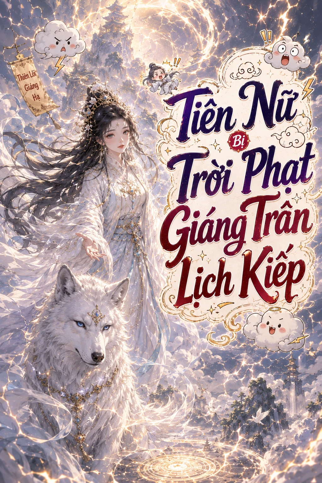 Bìa truyện Tiên Nữ Bị Trời Phạt Giáng Trần Lịch Kiếp