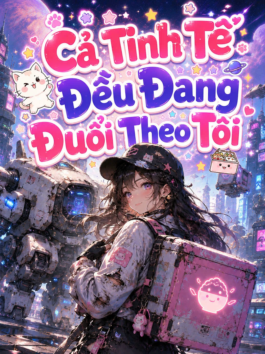 Bìa truyện Cả Tinh Tế Đều Đang Đuổi Theo Tôi