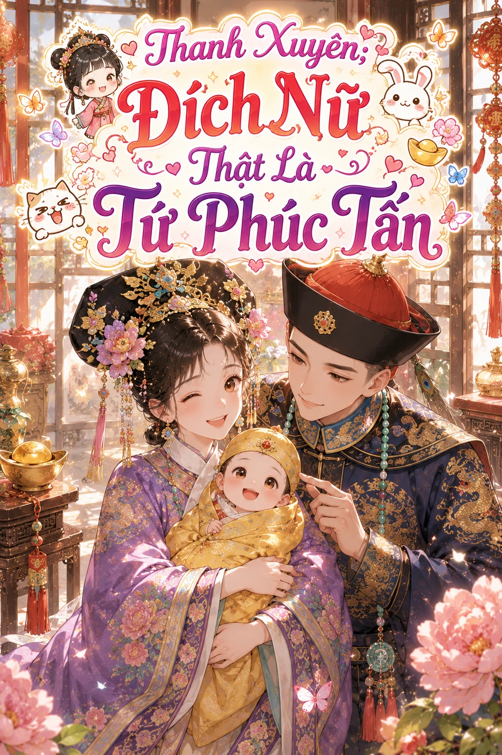 Bìa truyện Đích Nữ Thật Là Tứ Phúc Tấn