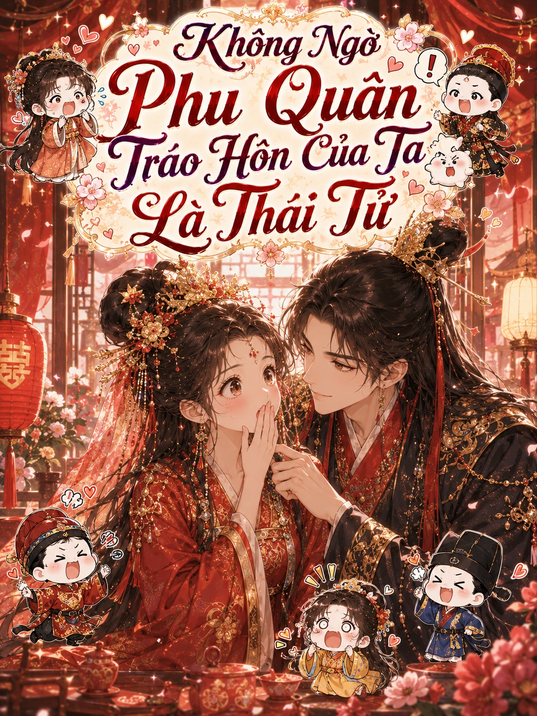 Bìa truyện Không Ngờ Phu Quân Tráo Hôn Là Thái Tử