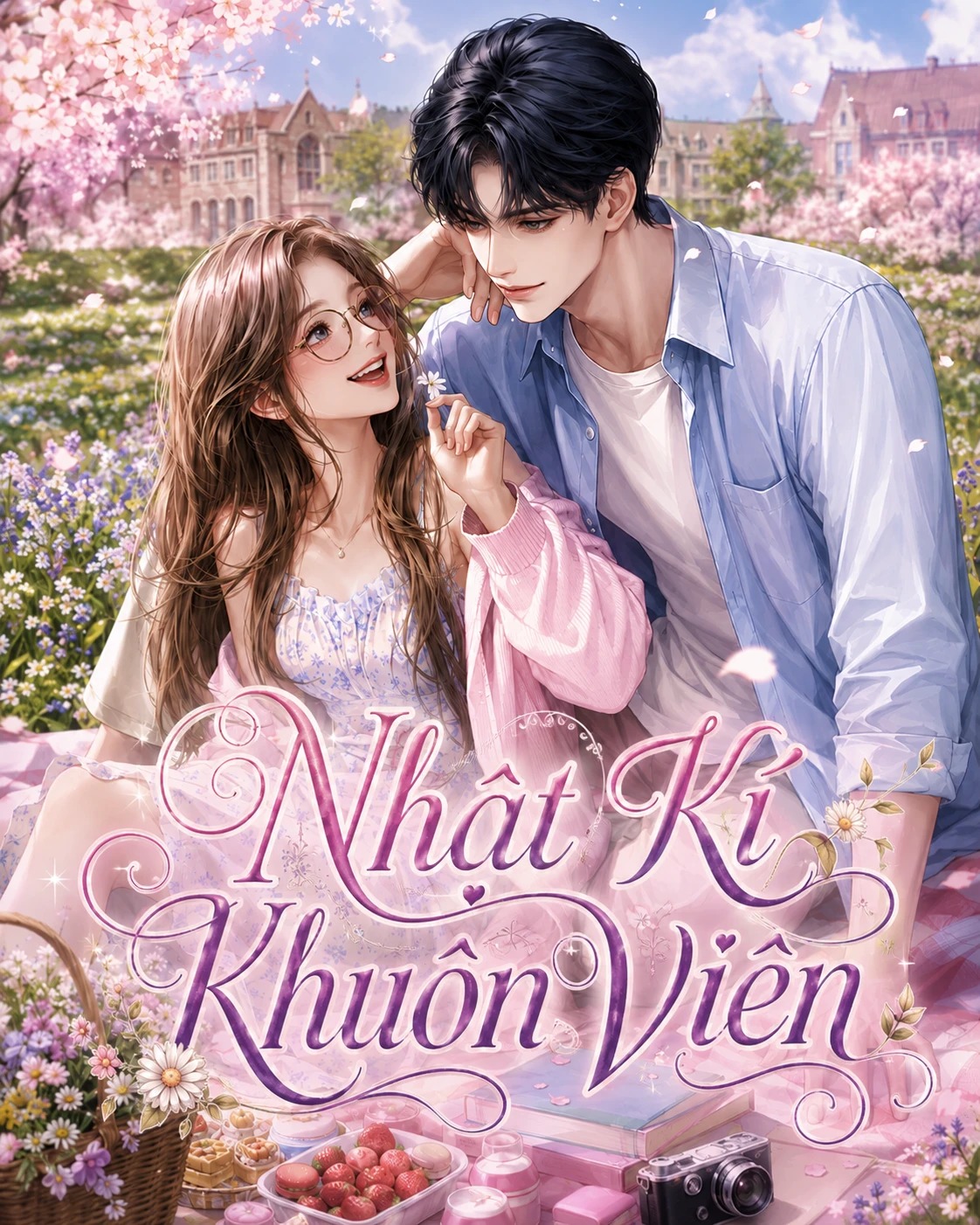 Bìa truyện Nhật Kí Khuôn Viên