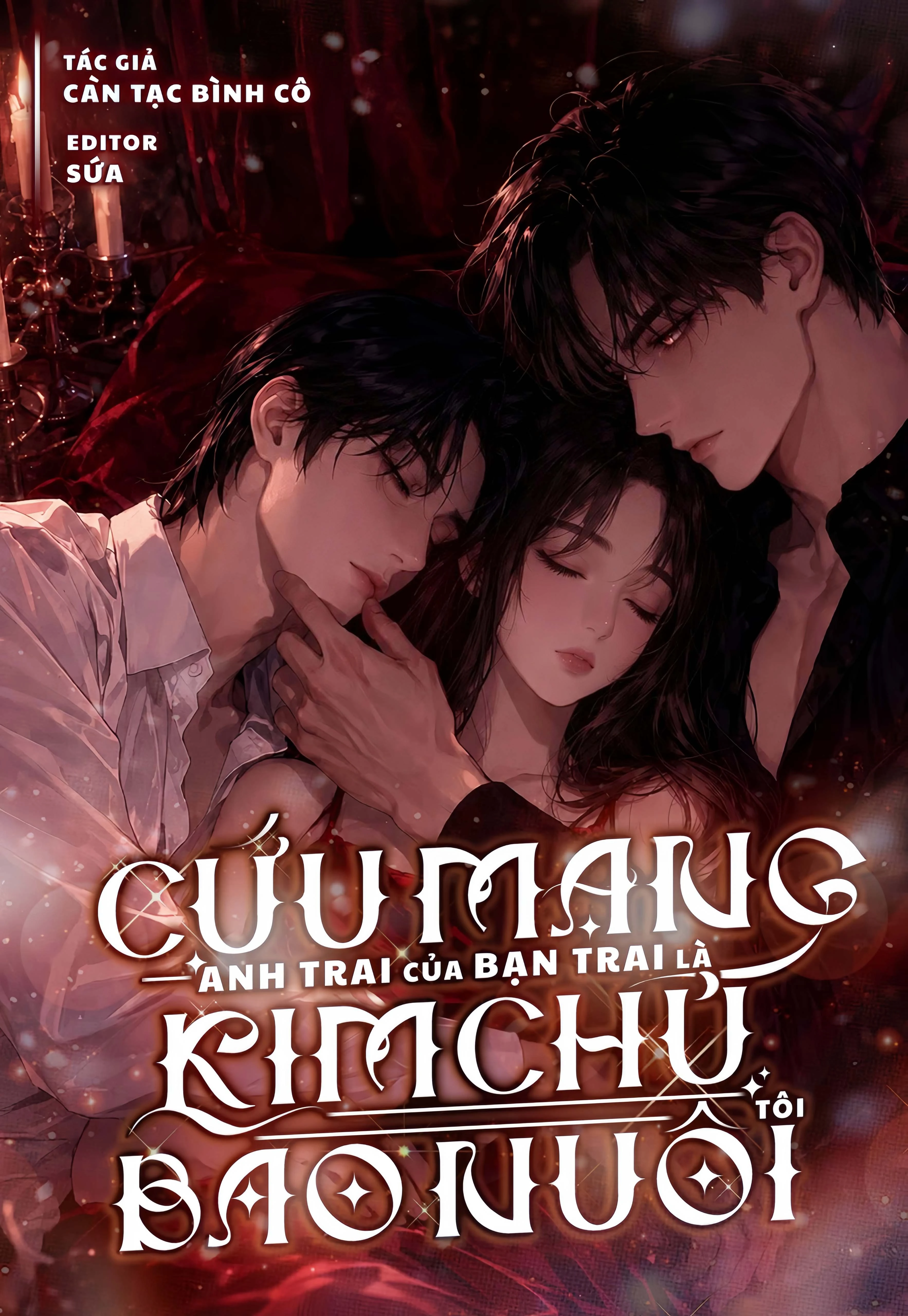 Bìa truyện Cứu Mạng Anh Trai Của Bạn Trai Là Kim Chủ Bao Nuôi Tôi